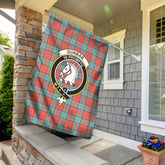 Dunbar Ancient Tartan Crest Garden Flag